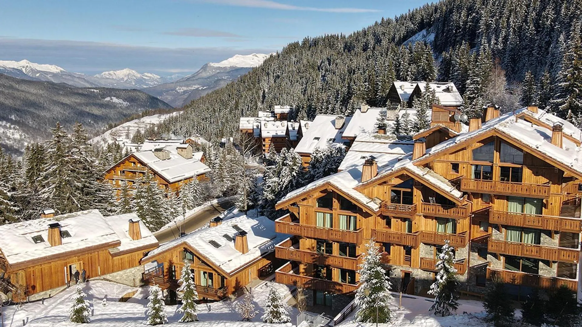 Chalet Penthouse Luxe A Meribel - Concierge, Spa, Parking - Fr-1-613-41 アパート